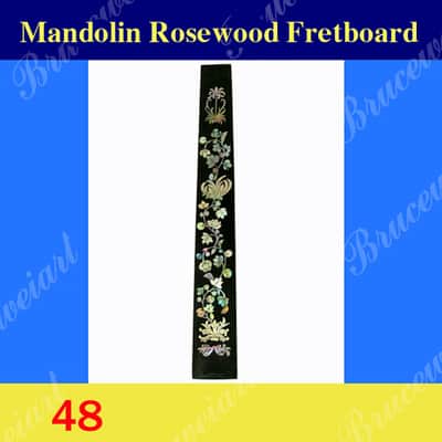 Tenor Ukulele Rosewood Fretboard, MOP & Abalone Inlay, Bruce Wei (48) image 2