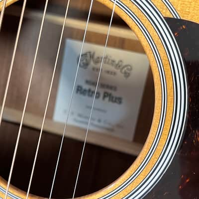 2026 C.F. Martin DE Retro Plus Granadillo Road Series D-14 Fret Acoustic Electric image 6