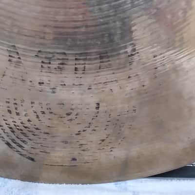 Sabian 21" HH Hand Hammered Raw Bell Dry Ride Cymbal - Brilliant image 4
