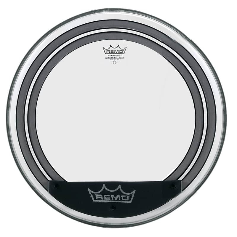 Remo Powersonic Clear Bass Drum Head 22" image 1