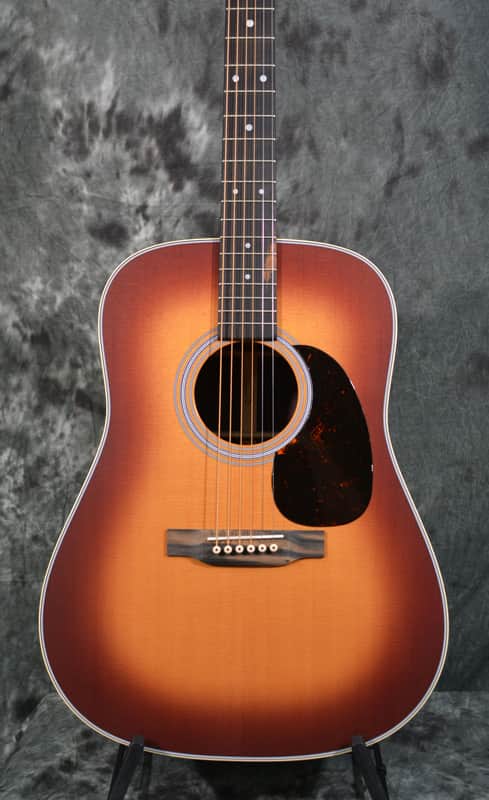 Martin D-28 Standard Satin Amberburst Finish w/ Hardshell Case & FREE Same Day Shipping image 1