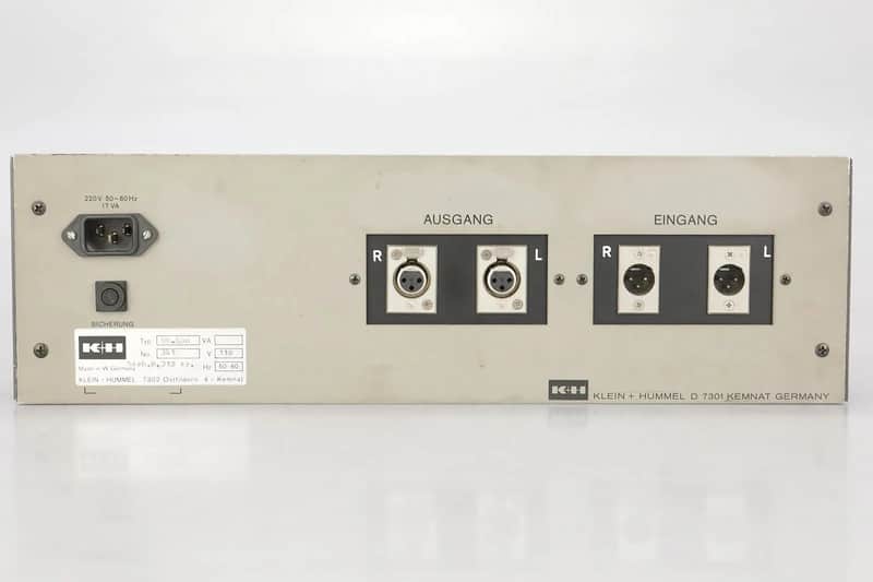 Klein and Hummel UE-400 2-Channel Parametric Equalizer image 2