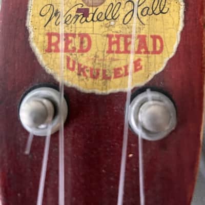 Vintage Regal Wendell Hall “Red Head” Soprano Ukulele 1920s image 2