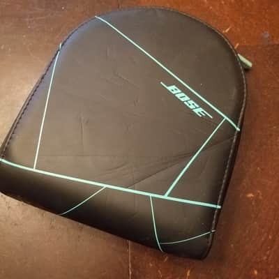 Bose SoundTrue Wired Headphones Around Ear Inline Remote Mic Case Mint - Black & Teal image 5