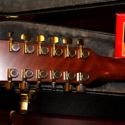 Yamaha FG-413S-12 Solid Spruce Top 12-String Acoustic Guitar Natural with TKL case image 12