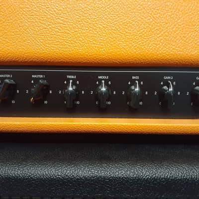 Friedman SS-100 V2 Steve Stevens Signature 2-Channel 100-Watt Guitar Amp Head 2024 -Orange Tolex image 3