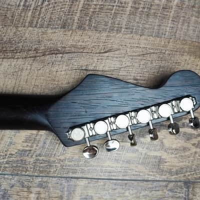 MyDream Partcaster Custom Built - Sonic Blue Wenge SRV image 7