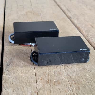 G&B ESP Pickup Pair EMG Style NOS - Black image 2