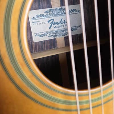 Fender FJ70 1978 - Sunburst image 10