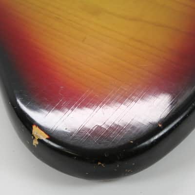 1973 Vintage Fender Jazz Bass Alder Sunburst BODY 1970s USA image 15