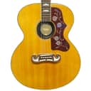 Epiphone Inspired by Gibson J-200 Jumbo Acoustic-Electric Guitar Aged Natural Antique Gloss