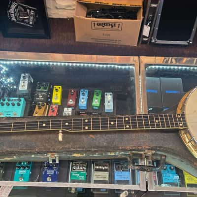 Silvertone Pete Seeger 25 Fret Longneck 1960's 5 Sting image 3
