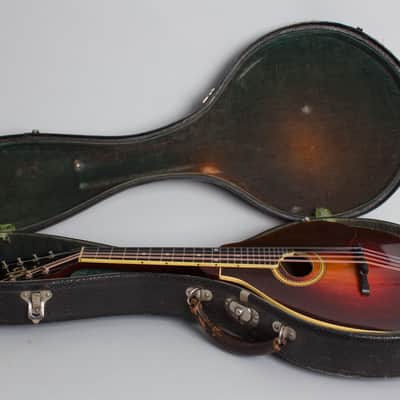 Gibson A-4 Carved Top Mandolin (1928), ser. #84006, original black hard shell case. image 10