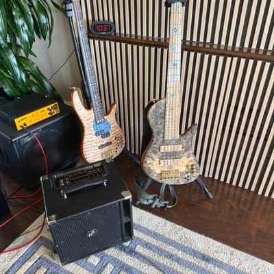 Phil Jones BG-400 Suitcase Compact (This thing is sick!!!!) 4x5" Bass Combo Amp 2010s - Red image 16