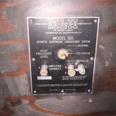 KLH Model 6 speakers In excellent condition - 1960's image 5