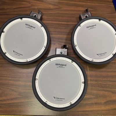 Roland PDX-8 Dual Trigger Mesh Head V-Drum Pad 3 Pack - F9I8746 - Roland OEM image 1