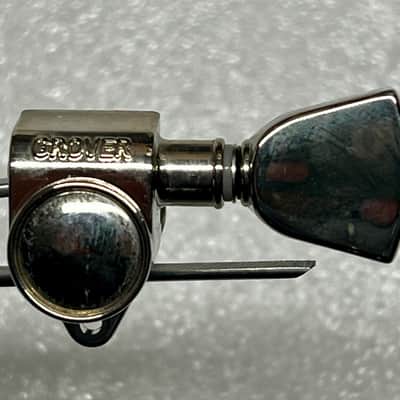 Grover Rotomatic 3+3 Tuning Machines + two button styles - Chrome image 1