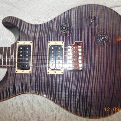 Paul Reed Smith LTD ED Throwback Cst 1 piece WOOD LIBRARY 2011 faded indigo/purple image 18
