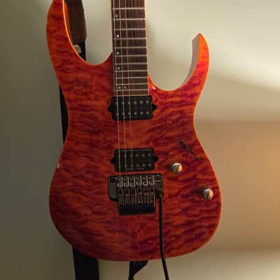 Ibanez RG920QMZ-LI Premium 2011 - 2014 - Liquid Inferno image 2
