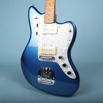 2023 Fender American Ultra Jazzmaster Cobra Blue w/ Maple Fretboard image 1