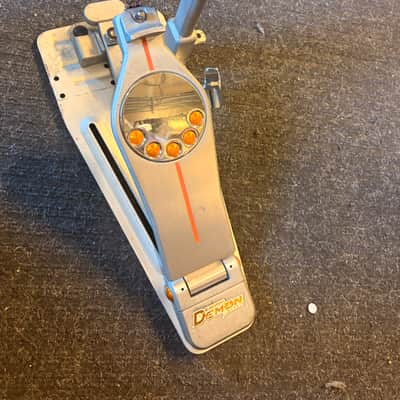 Pearl P3002C Eliminator Demon Chain-Drive Double Bass Drum Pedal 2010s - Silver / Grey image 3
