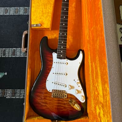Fender Stratocaster 1960 FMT Custom shop 1996 Reissue Gold limited edition image 1