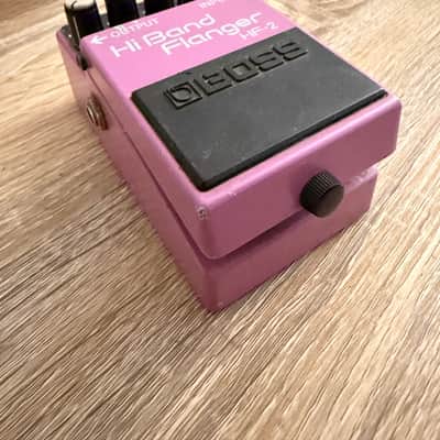 Boss HF-2 Hi Band Flanger (Green Label) 1989 - 1993 - Pink image 10