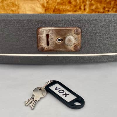 Vintage Keys for Vox Phantom Teardrop Hard Case Set of Keys Mid 1960's Rare image 3