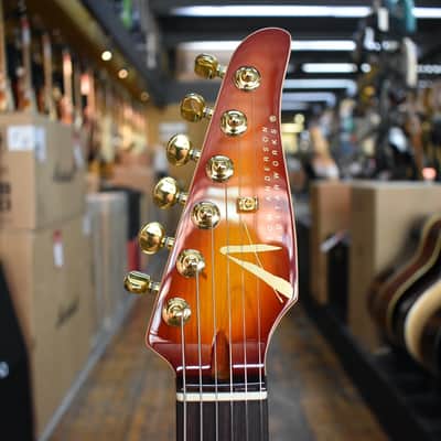 Tom Anderson Guitarworks Drop Top Classic Electric Guitar Dark Cherry Burst w/Hard Case image 7