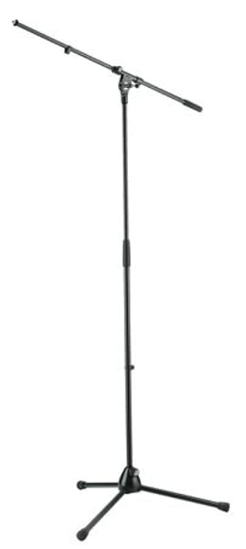 K&M 210/2 Microphone Boom Stand Black image 1