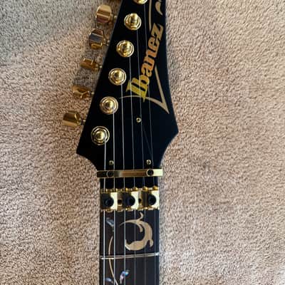 Ibanez Pia Onyx Black with matching DiMarzio Strap (2024) image 11