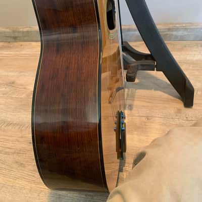 LOOK! Michael Dunn Mystery Pacific Nuages 2010  One of a kind Gypsy Jazz guitar with interior resonator- reflector    - image 12