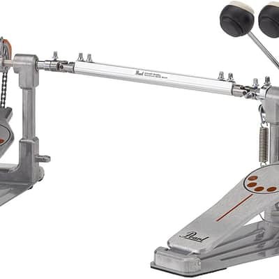 Pearl P932 Longboard Double Bass Drum Pedal with Sprocketless Chain Drive - Black (P932) image 1