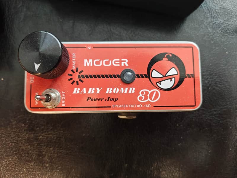 Mooer Baby Bomb 30 Digital Micro Power Amp 2010s - Red image 1