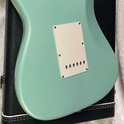 NEW! Fender Custom Shop Special Run '69 Stratocaster NOS Finish - Handwound P/U's - Surf Pearl - Reverse Matching Headstock - 7.9 lbs - Authorized Dealer - SUPER RARE! G07617 image 9