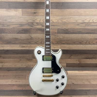 USED-Samick Greg Bennett Design Avion AV7 Electric Guitar Pearl