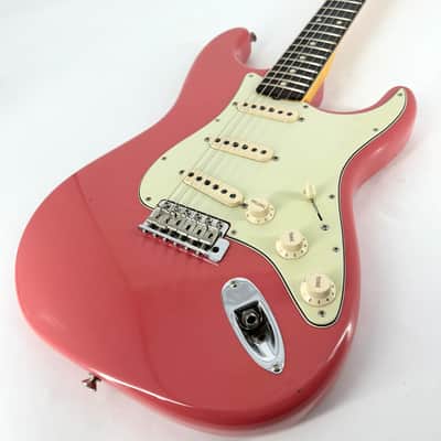 2020 Fender Custom Shop ’61 Stratocaster Journeyman Relic - Faded Fiesta Red image 2