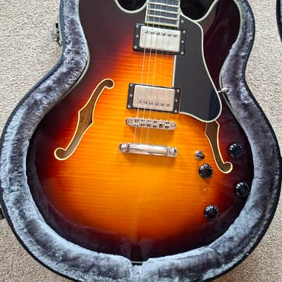 Eastman T486-SB Thinline Archtop 2010s - Sunburst image 4