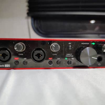 Focusrite Scarlett 2i2 3rd Gen USB‑C Audio Interface – Tested & Working – Excellent Condition – Fast Ship image 1