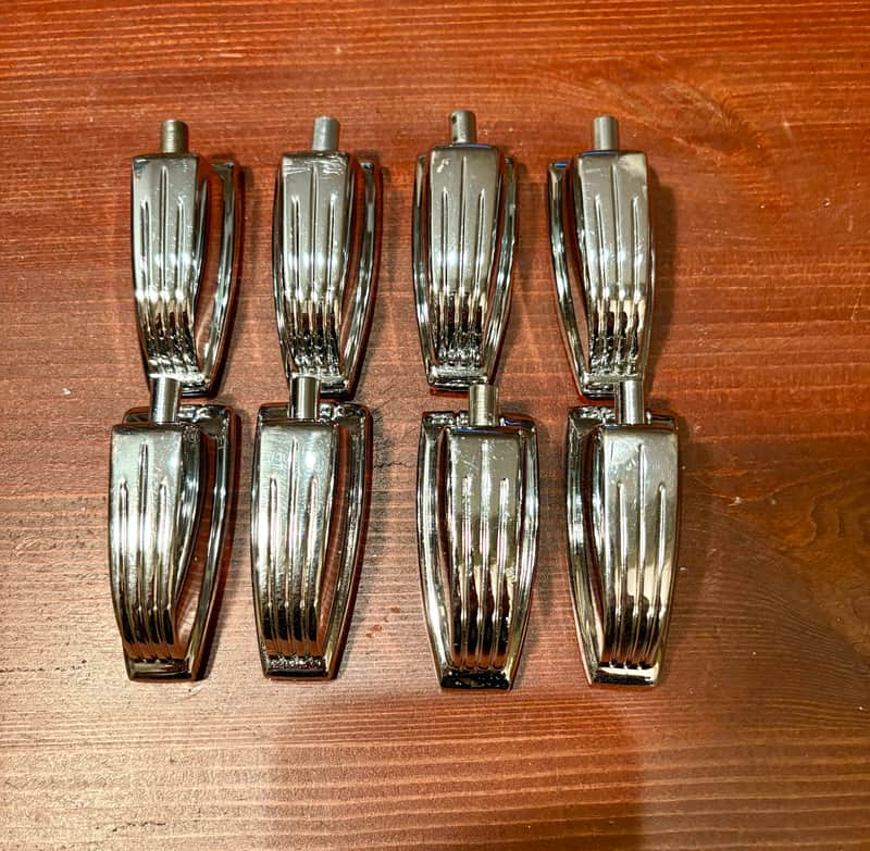 Ludwig Large Classic Lugs (8) 60's/70's - Chrome image 1