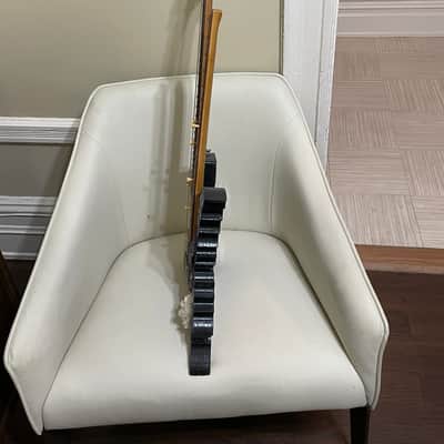 Rick Kelly  Double neck butterfly guitar  Wood image 6