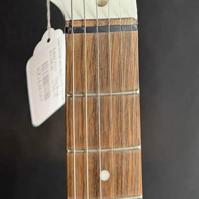 Fender Jim Adkins JA-90 Thinline Telecaster Electric Guitar Gloss White (507) image 9