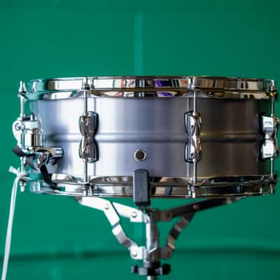 Tama LAL1455 S.L.P. Classic Dry Aluminum 5.5x14 Snare Drum image 5