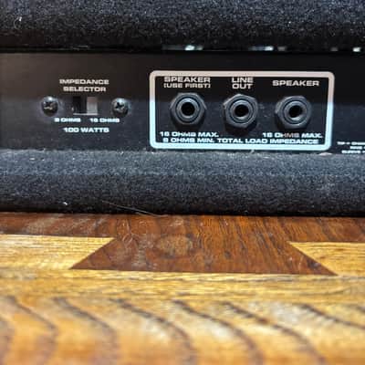 Crate Stealth GT-100H 1990’s- 100W Guitar Head - Black - EL34 Quad image 8