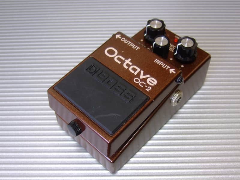 Boss OC-2 Octave (Silver Label) 1997 - 2005 - Brown image 1