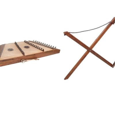 Hammered Dulcimer Package Includes: Pro Quality 12/11 Course Sheeshasm Hammered Dulcimer W/ Hammers image 1