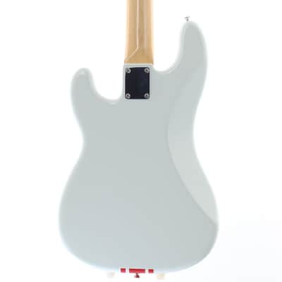 Fender 2023 Collection MIJ Traditional 60s Precision Bass in Olympic White with a Red Competition Stripe [JD23006843] (06/04) image 5