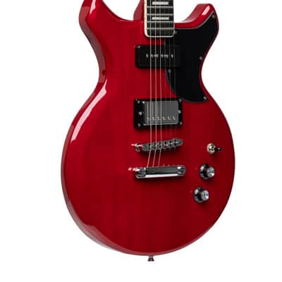 Stagg Silveray DC TCH Silveray series, DC model, Solid mahogany body & double cutaway image 4