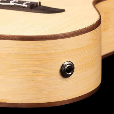 Ortega Guitars, 4-String Horizon Series Revese Headstock Concert Acoustic-Electric Ukulele w/Bag, Right, Natural, Akustisch-Elektronisch (RUBO-CE) image 6