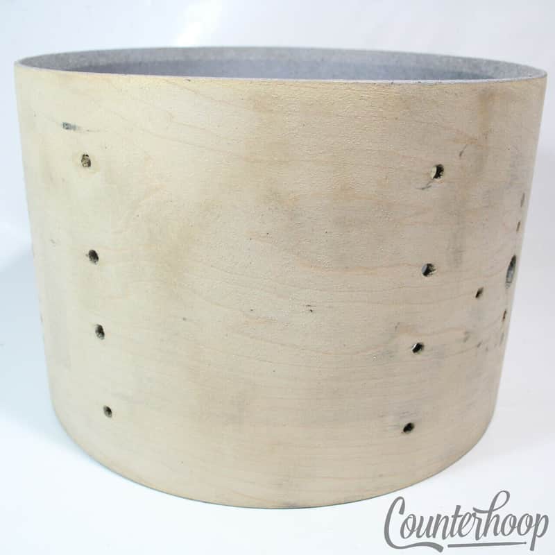 *Rogers 8x12" Dayton Tom Drum Shell Vintage 60s Holiday Natural Maple Project OH image 1